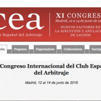 XI Congreso Internacional del Club Español del Arbitraje