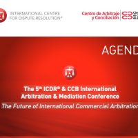 5ª ICDR & CCB Conferencia Internacional de Arbitraje y Mediación, Bogotá