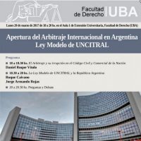 Apertura del Arbitraje Internacional en Argentina. Ley Modelo de Uncitral