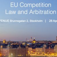 La Ley de Competencia de la UE y arbitraje, 28 de abril