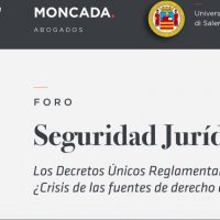 Foro sobre Seguridad Jurídica y Competitividad, 27 de abril, Bogotá