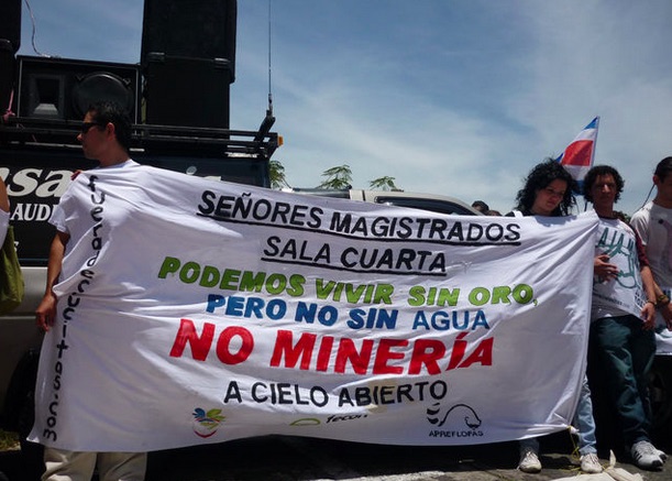 José Gregorio Soto, día de la tierra, manifestación contra minería PM Crucitas Manifestación contra proyecto minero Crucitas (22-04-2010) Día de la Tierra