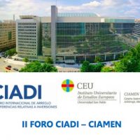 II Foro de Arbitraje de Inversiones Ciadi-Ciamen