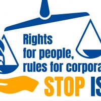 Entrega de firmas contra el arbitraje de inversión en 16 estados de la UE