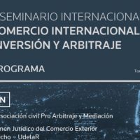 II Seminario Internacional Comercio Internacional, Inversión y Arbitraje