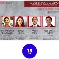 Webinar “Lo que el peaje se llevó: crónicas de un arbitraje anunciado”