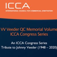 ICCA publica un volumen memorial del árbitro internacional V.V. Veeder