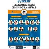 III Congreso Nacional de Derecho Civil y Arbitraje, 24-27 de noviembre